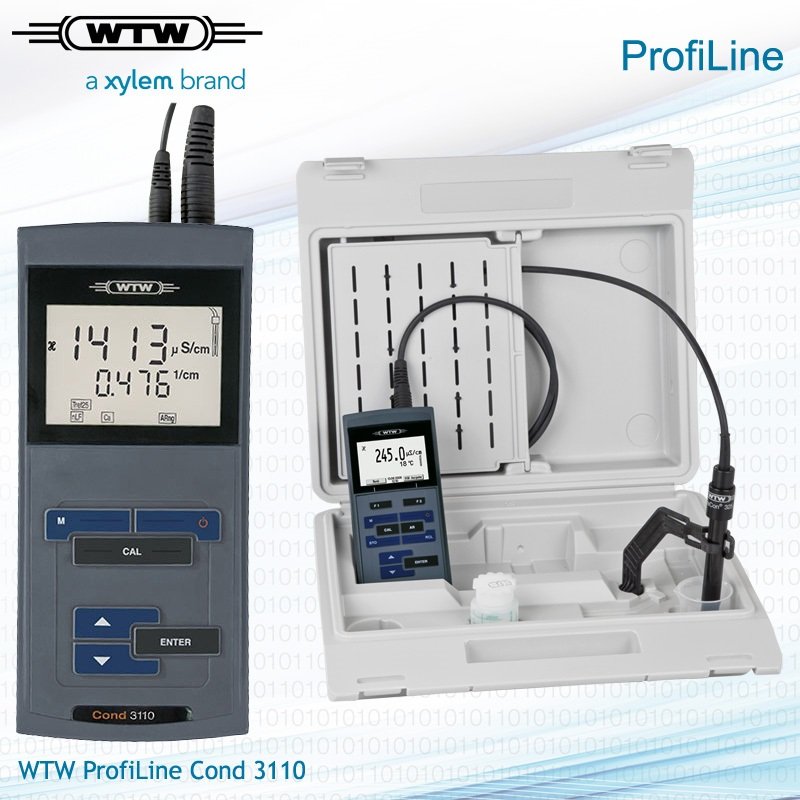 Wtw profiline cond 3110 iletkenlik ölçer set 1